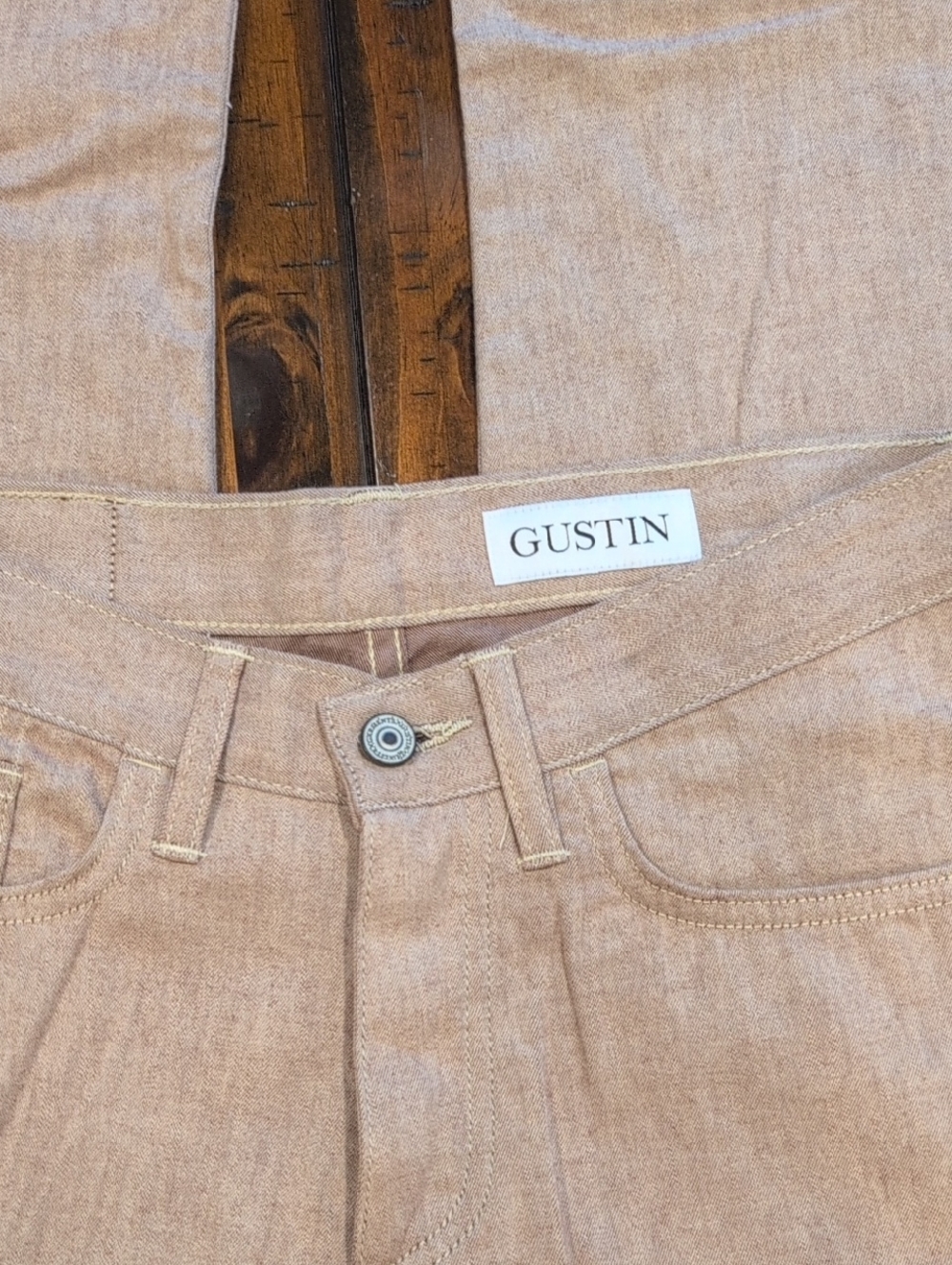 Gustin #206 Slim Five Pocket Pants Ultra Fine Lightweight 32x34